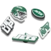 NFL New York Jets 5-pak Jibbitz-sko-vedhæng NFL New York Jets 5-pak Jibbitz-sko-vedhæng