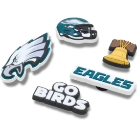 NFL Philadelphia Eagles 5-pak Jibbitz-skovedhæng