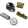 NFL Pittsburgh Steelers 5-pak Jibbitz-skovedhæng NFL Pittsburgh Steelers 5-pak Jibbitz-skovedhæng