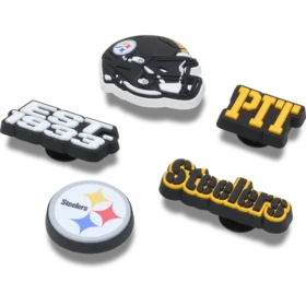 NFL Pittsburgh Steelers 5-pak Jibbitz-skovedhæng