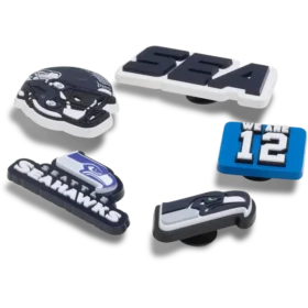 NFL Seattle Seahawks 5-pak Jibbitz-vedhæng