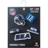 NFL Seattle Seahawks 5-pak Jibbitz-vedhæng