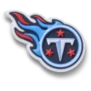 NFL Tennessee Titans-logo Jibbitz-vedhæng