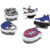 NHL® Montreal Canadiens® 5-pak Jibbitz-vedhæng