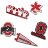 Ohio State University 5-pak Jibbitz-vedhæng
