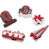 Ohio State University 5-pak Jibbitz-vedhæng