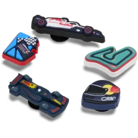 Oracle Red Bull Racing Crocs 5-pak Jibbitz-vedhæng