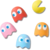 Pacman II 5-pak Jibbitz-vedhæng