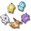 Pokémon Assortiment 5-pak Jibbitz-vedhæng