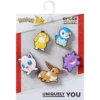 Pokémon Assortiment 5-pak Jibbitz-vedhæng