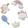 Pretty Princess 5-pak Jibbitz-vedhæng
