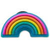 Rainbow Jibbitz-vedhæng