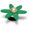 Retro grønne Spinner Flower Jibbitz™-vedhæng