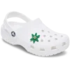 Retro grønne Spinner Flower Jibbitz™-vedhæng