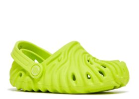 Salehe Bembury x Pollex Clog til småbørn ‘Slime’