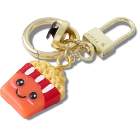 Sød taskevedhæng i form af en popcornspand Sød taskevedhæng i form af en popcornspand