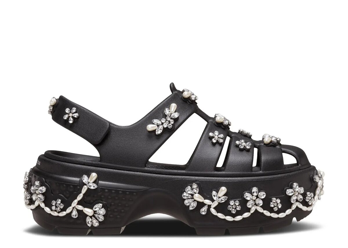 Simone Rocha x Stomp Fisherman Sandal ‘Black’ Simone Rocha x Stomp Fisherman Sandal ‘Black’