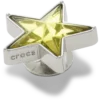 Sølv- og grønne Smt Gem Star Jibbitz™-vedhæng