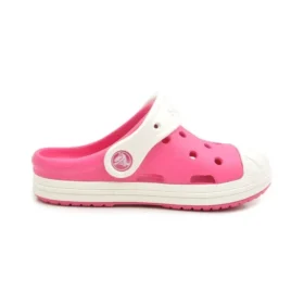 Små Crocs udendørs flade sportssandaler i lyserød Små Crocs udendørs flade sportssandaler i lyserød