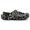 Smiley World Classic Clogs “Sort Hvid Gul”