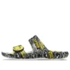 SmileyWorld x Classic Sandal “Sort Hvid”