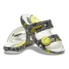 SmileyWorld x Classic Sandal “Sort Hvid”