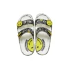 SmileyWorld x Classic Sandal “Sort Hvid”