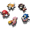 Sonic the Hedgehog 5-pak Jibbitz-vedhæng