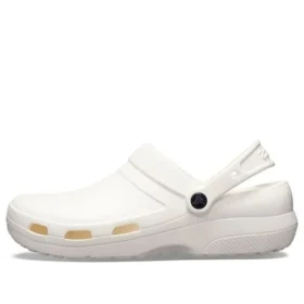 Specialist II Clog 2 flade hvide sandaler