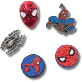 Spiderman II 5-pak Jibbitz-vedhæng