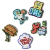 Spongebob 5-pak Jibbitz-vedhæng