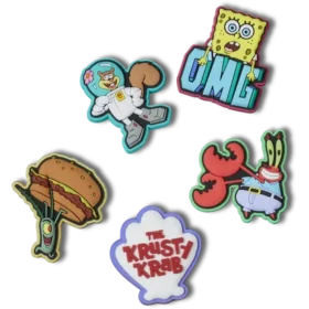 Spongebob 5-pak Jibbitz-vedhæng