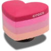 Stacked Pink Heart Jibbitz-vedhæng