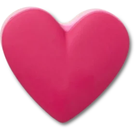 Stacked Pink Heart Jibbitz-vedhæng