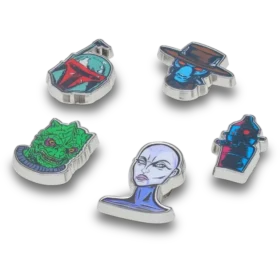 Star Wars-figurer – 5-pak Jibbitz-vedhæng