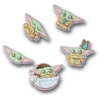 Star Wars Grogu 5-pak Jibbitz-vedhæng Star Wars Grogu 5-pak Jibbitz-vedhæng