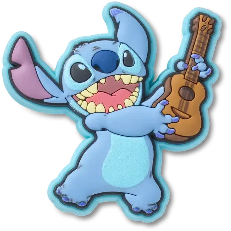 Stitch Guitar Jibbitz™-vedhæng Stitch Guitar Jibbitz™-vedhæng