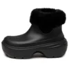 Stomp Lined Støvle “Black”