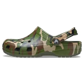 Strand-sandaler i militærgrøn camouflage