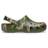 Strand-sandaler i militærgrøn camouflage