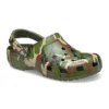 Strand-sandaler i militærgrøn camouflage