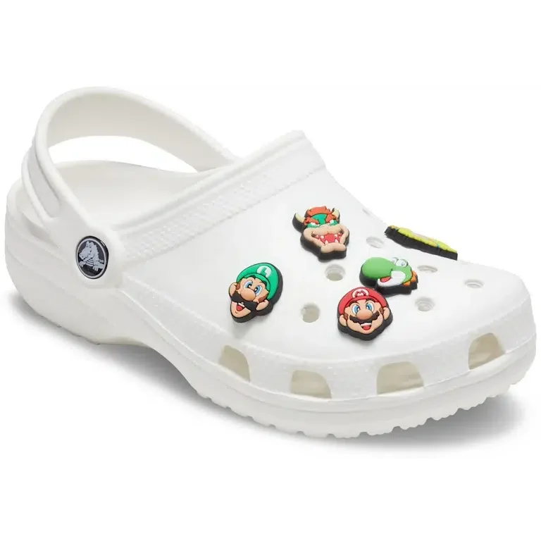 Super Mario™ 5-pak Jibbitz-sko-vedhæng Super Mario™ 5-pak Jibbitz-sko-vedhæng