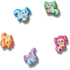 Tiny Axolotls 5-pak Jibbitz-vedhæng