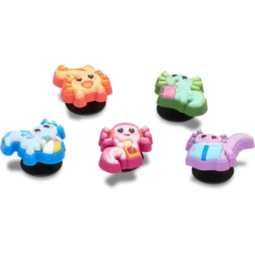 Tiny Axolotls 5-pak Jibbitz-vedhæng