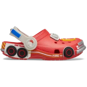 Toddler Classic Iam brandbil-klog med lys og bagrem