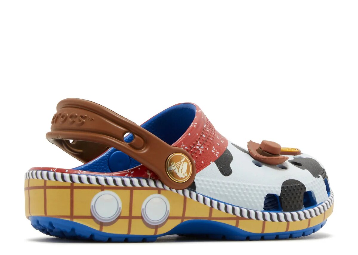 Toy Story x Classic Clog til småbørn ‘Woody’ Toy Story x Classic Clog til småbørn ‘Woody’