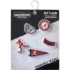 University of Alabama 5-pak Jibbitz-vedhæng