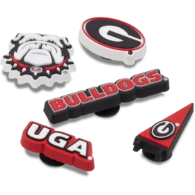 University of Georgia 5-pak Jibbitz-vedhæng University of Georgia 5-pak Jibbitz-vedhæng