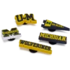 University of Michigan 5-pak Jibbitz-vedhæng
