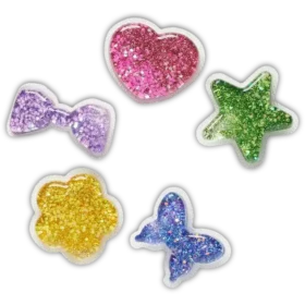 UV-skiftende Squish 5-pak Jibbitz-vedhæng UV-skiftende Squish 5-pak Jibbitz-vedhæng